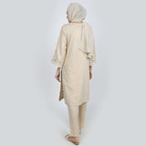 Women's Chambray Emboridered 2pcs Suit - Skin, Women Shalwar Suits, Chase Value, Chase Value