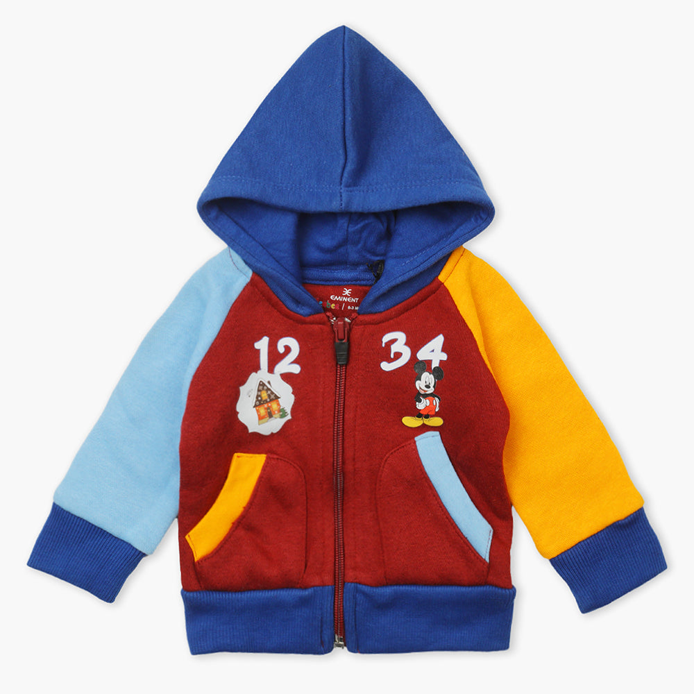 Eminent Newborn Boys Fancy Jacket - Maroon, Newborn Boys Winterwear, Eminent, Chase Value