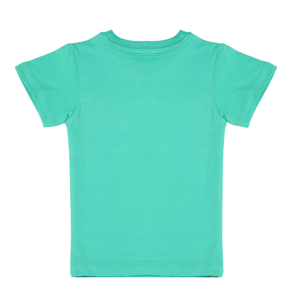 Eminent Boys Half Sleeves T-Shirt - Green, Boys T-Shirts, Eminent, Chase Value