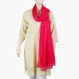 Women's Dupatta - Dark Pink, Women Dupatta, Chase Value, Chase Value