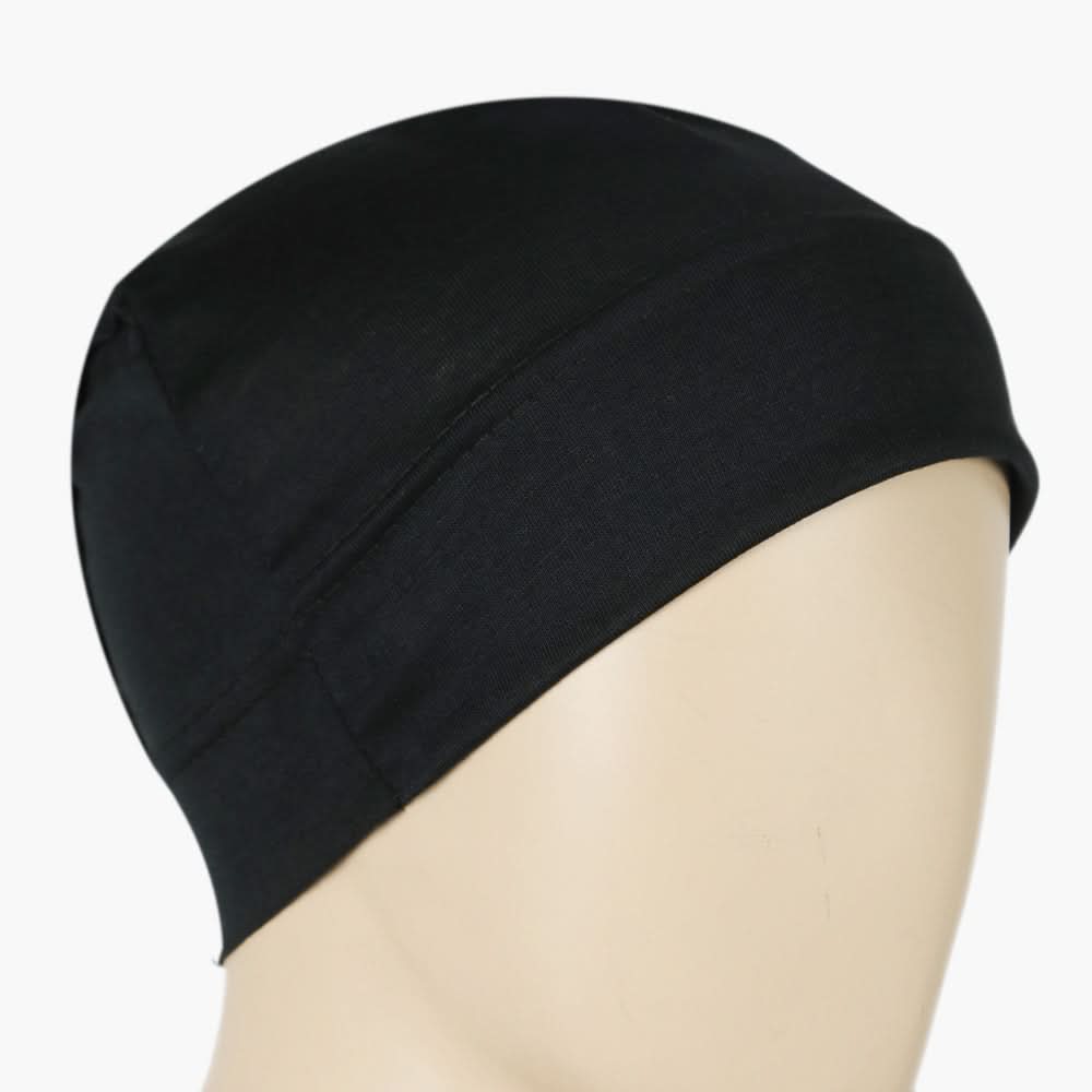 Women's Hijab Cap - Black, Women Hats & Caps, Chase Value, Chase Value