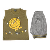 Boys Sando Suit - Olive Green, Boys Sets & Suits, Chase Value, Chase Value