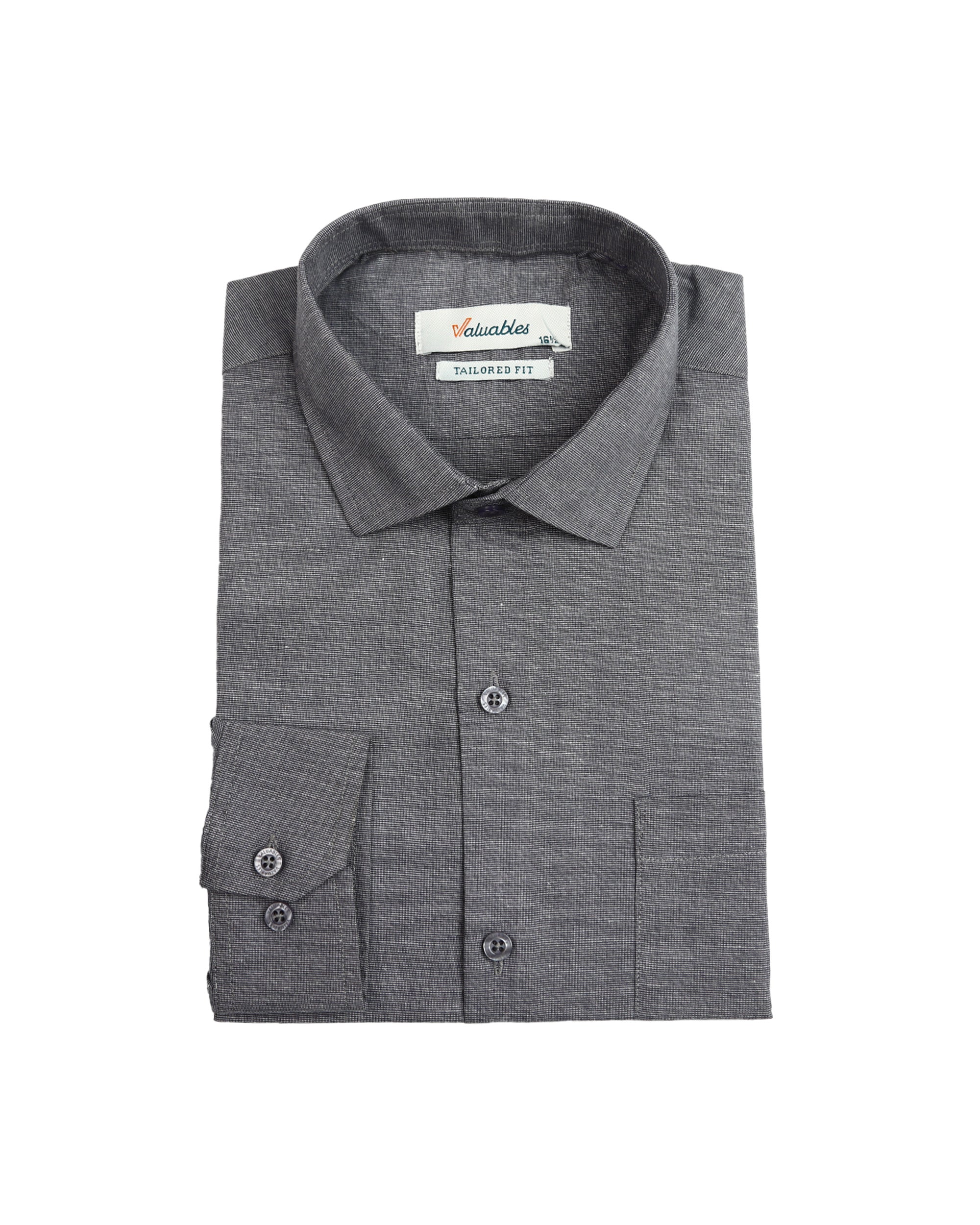 Valuables Men's Chambray Formal Shirt