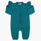 Newborn Girls Romper - Turquoise, Newborn Girls Rompers, Chase Value, Chase Value