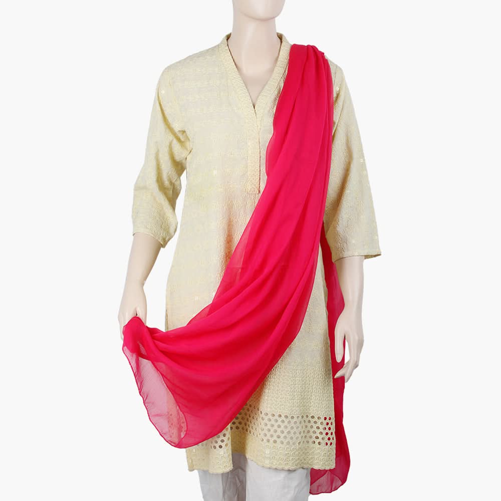 Women's Dupatta - Dark Pink, Women Dupatta, Chase Value, Chase Value