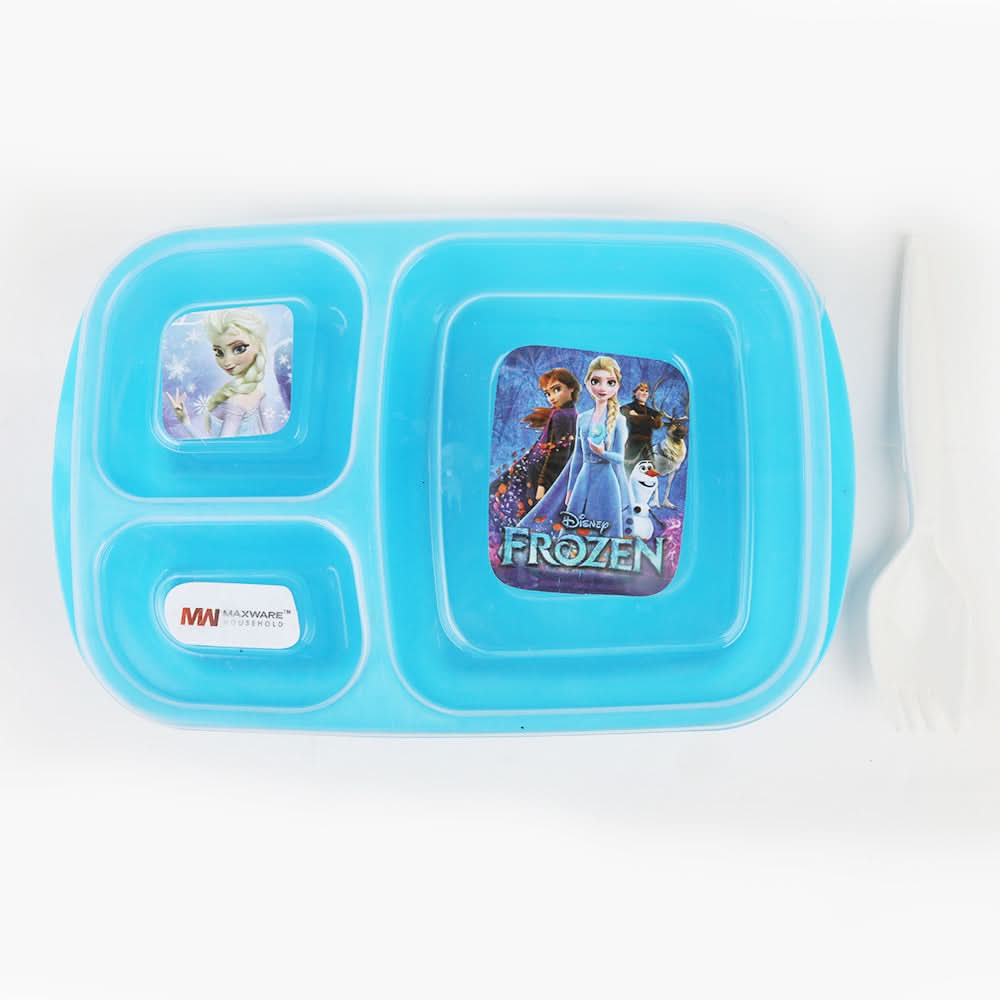 Student Lunch Box with Spoon 1000ml - Sky Blue, Tiffin Boxes & Bottles, Chase Value, Chase Value