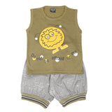 Boys Sando Suit - Olive Green, Boys Sets & Suits, Chase Value, Chase Value
