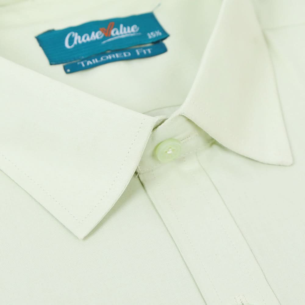 Men's Formal Shirt - Pista Green, Men's Shirts, Chase Value, Chase Value