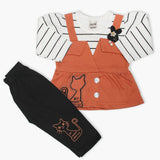 Newborn Girls Full Sleeves Suit - Brown, Newborn Girls Winterwear, Chase Value, Chase Value