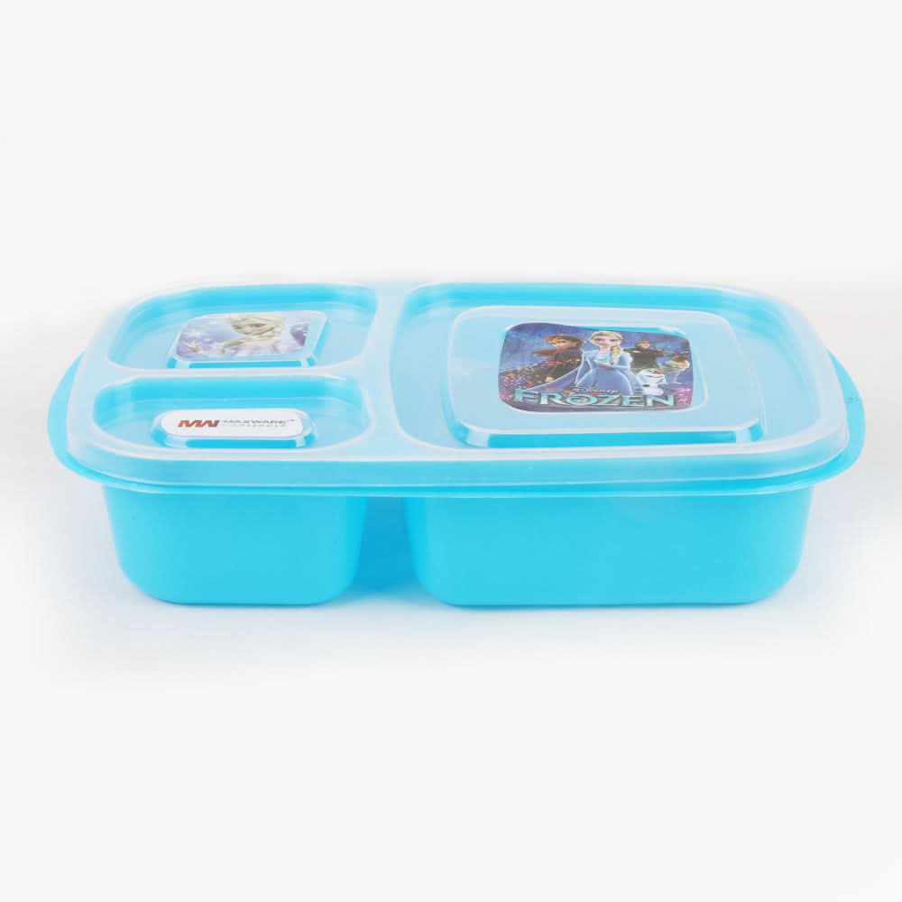 Student Lunch Box with Spoon 1000ml - Sky Blue, Tiffin Boxes & Bottles, Chase Value, Chase Value