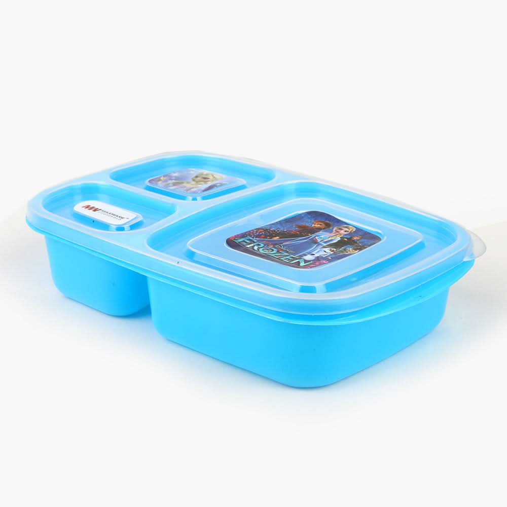 Student Lunch Box with Spoon 1000ml - Sky Blue, Tiffin Boxes & Bottles, Chase Value, Chase Value