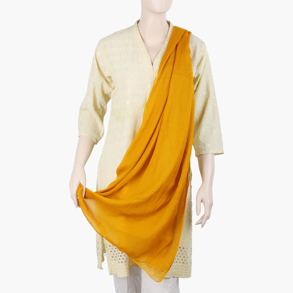 Women's Dupatta - Mustard, Women Dupatta, Chase Value, Chase Value