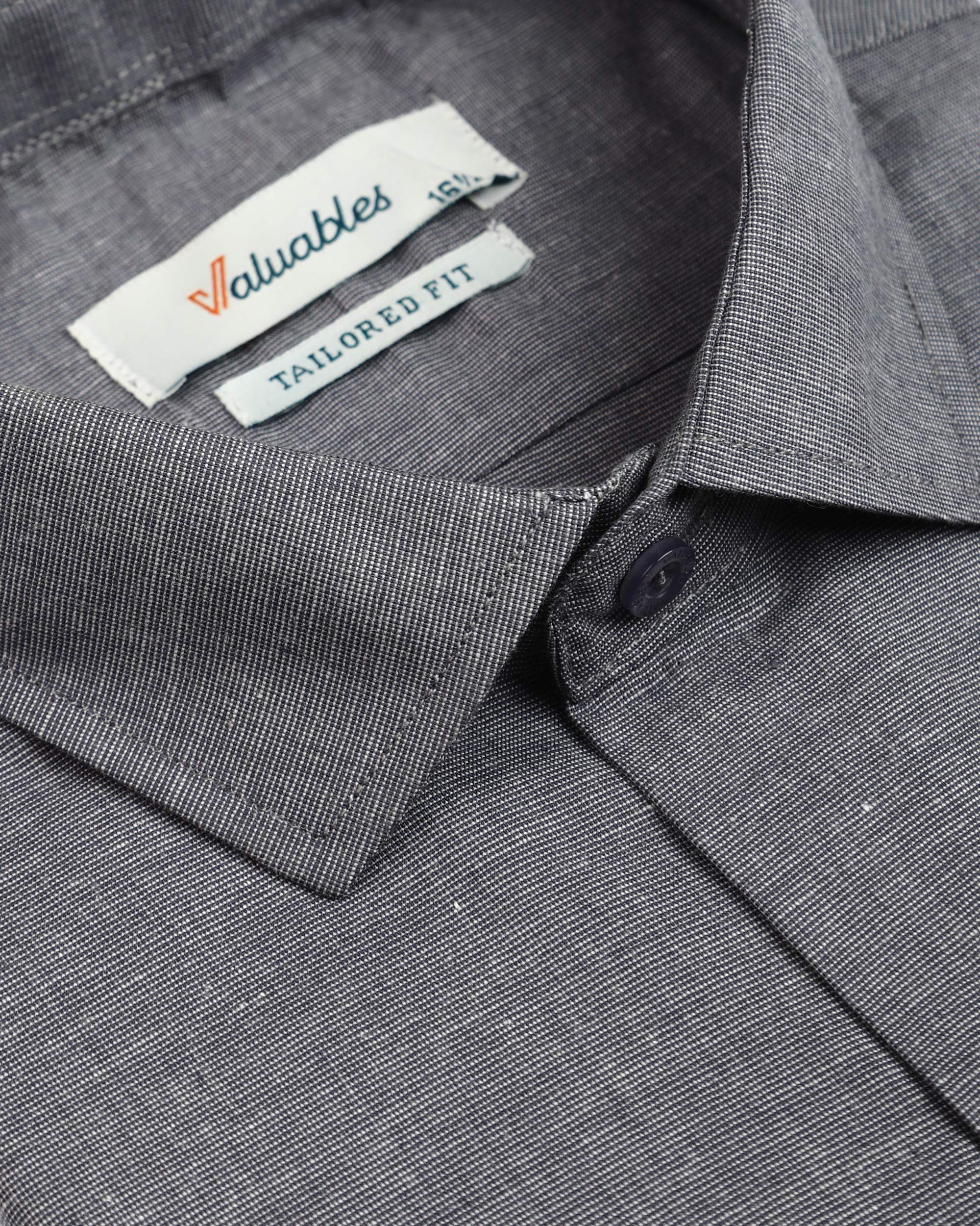 Valuables Men's Chambray Formal Shirt