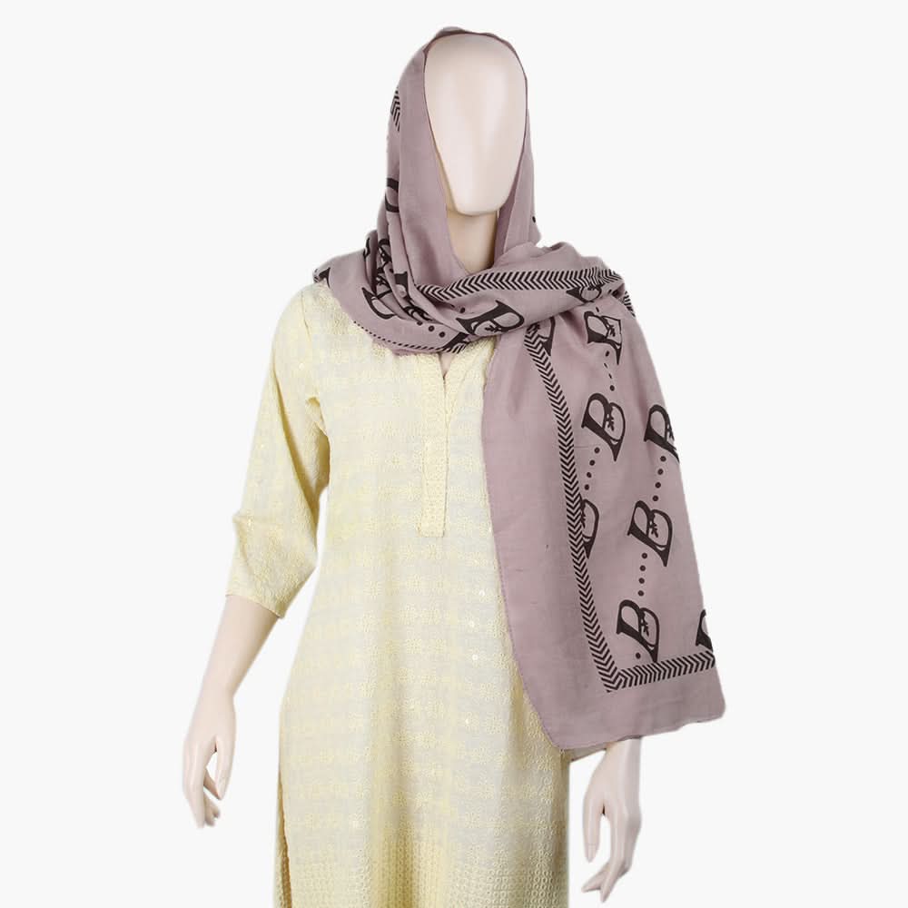 Women's Scarf - Tea Pink, Women Shawls & Scarves, Chase Value, Chase Value