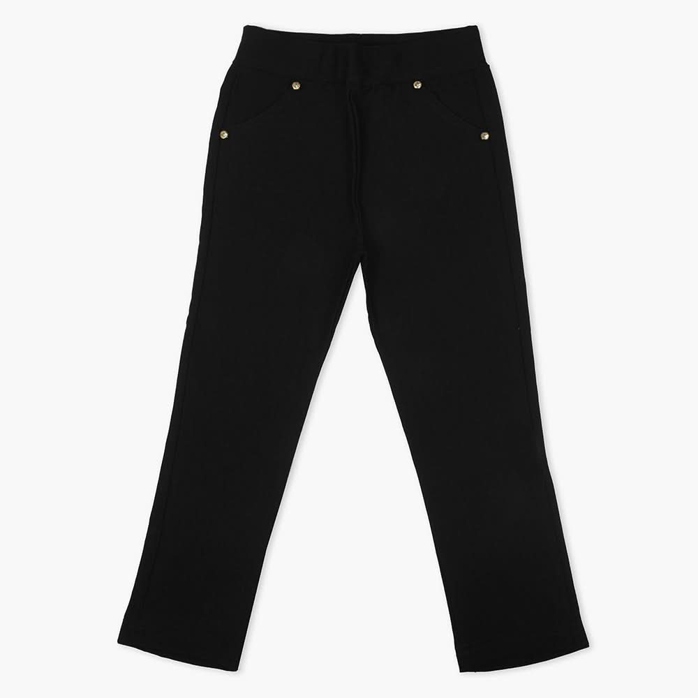 Girls Pant - Black, Girls Pants & Capri, Chase Value, Chase Value