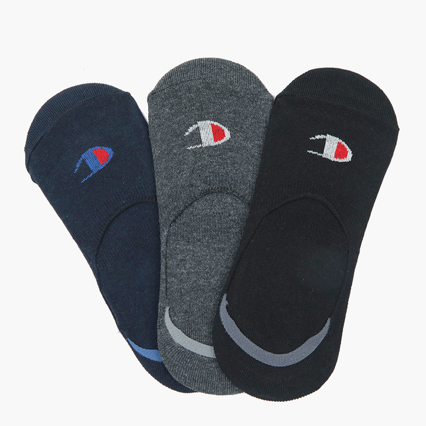 Men’s Loafer Socks Pack Of 3 - Multi, Men's Socks, Chase Value, Chase Value