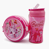 Water Bottle with Lunch Box - Dark Pink, Tiffin Boxes & Bottles, Chase Value, Chase Value