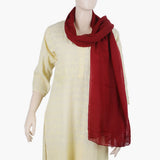 Women's Dupatta - Maroon, Women Dupatta, Chase Value, Chase Value