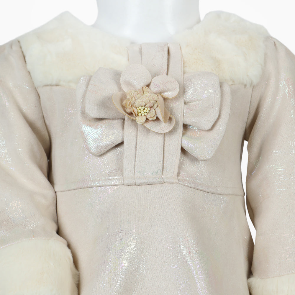 Girls Frock - Cream, Girls Frocks, Chase Value, Chase Value