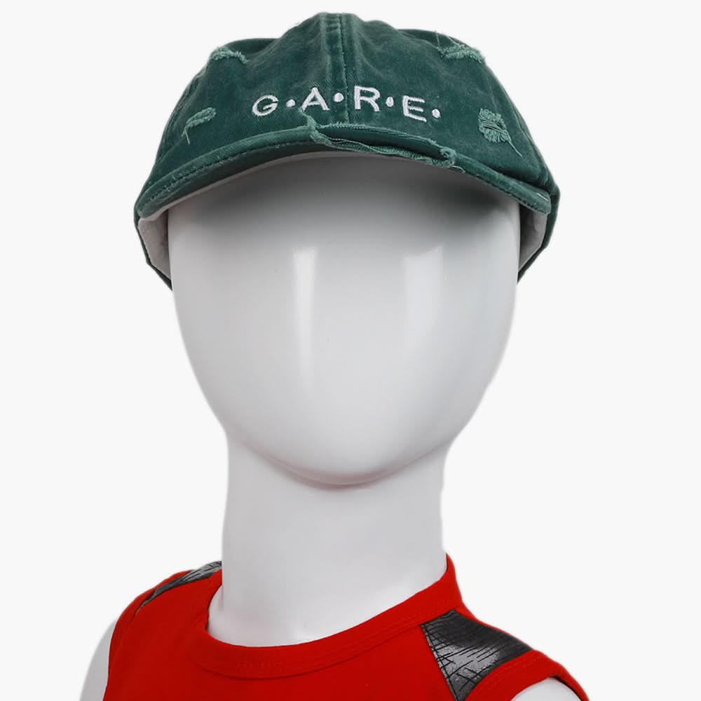 Boys P-Cap - Green, Boys Caps & Hats, Chase Value, Chase Value
