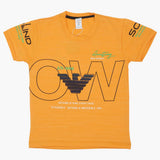 Boys Half Sleeves T-Shirt - Peach, Boys T-Shirts, Chase Value, Chase Value