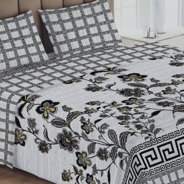 Printed Double Bed Sheet - AA4, Double Size Bed Sheet, Chase Value, Chase Value