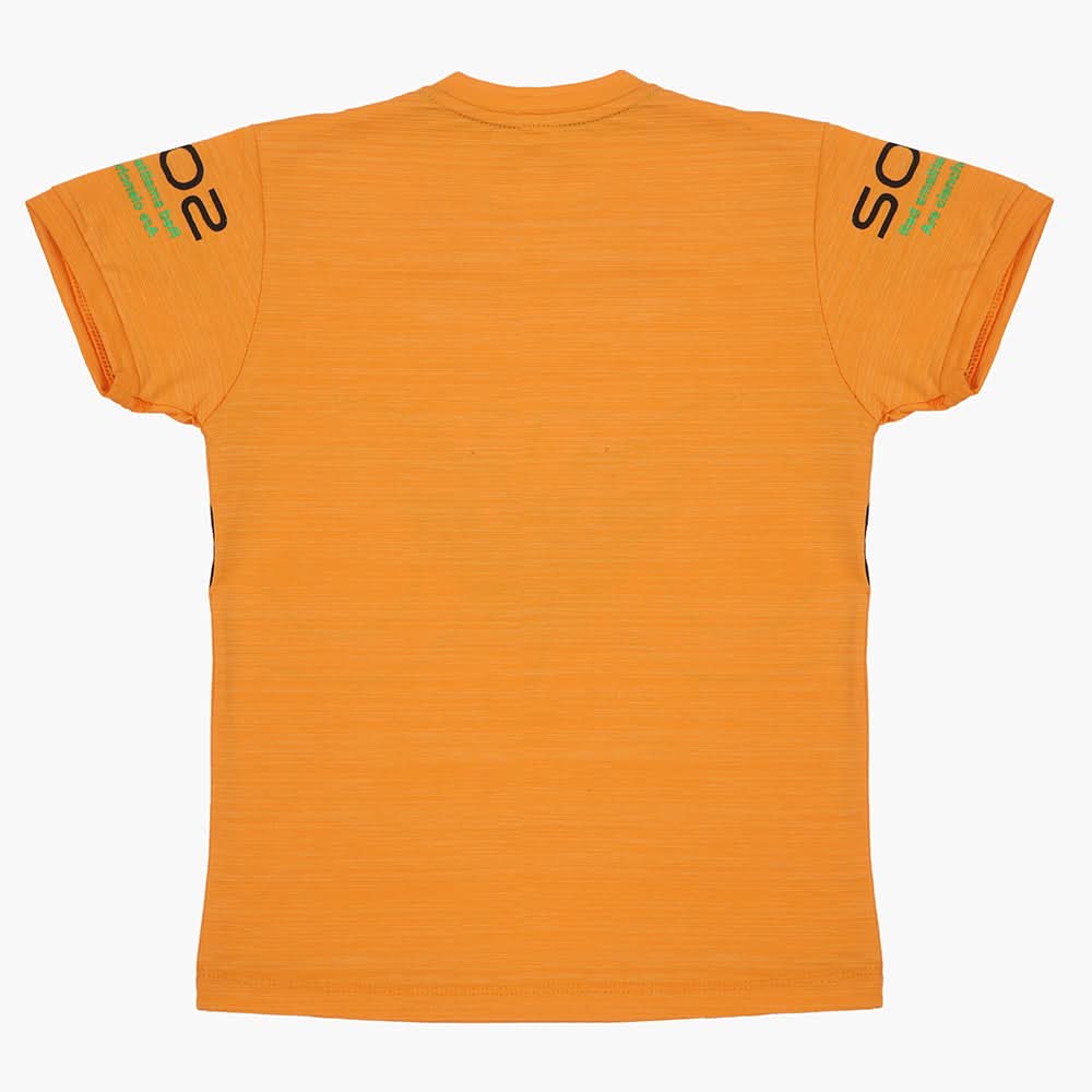 Boys Half Sleeves T-Shirt - Peach, Boys T-Shirts, Chase Value, Chase Value