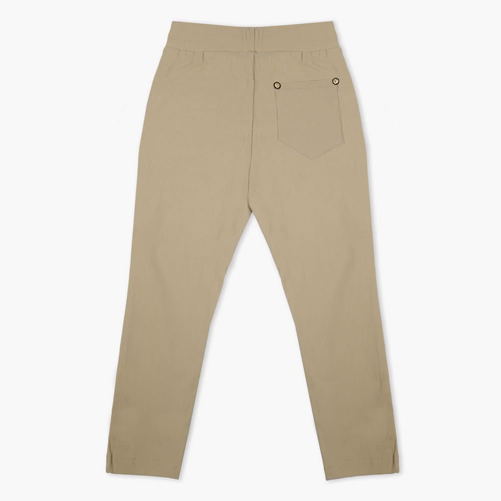 Girls Pant - Beige, Girls Pants & Capri, Chase Value, Chase Value