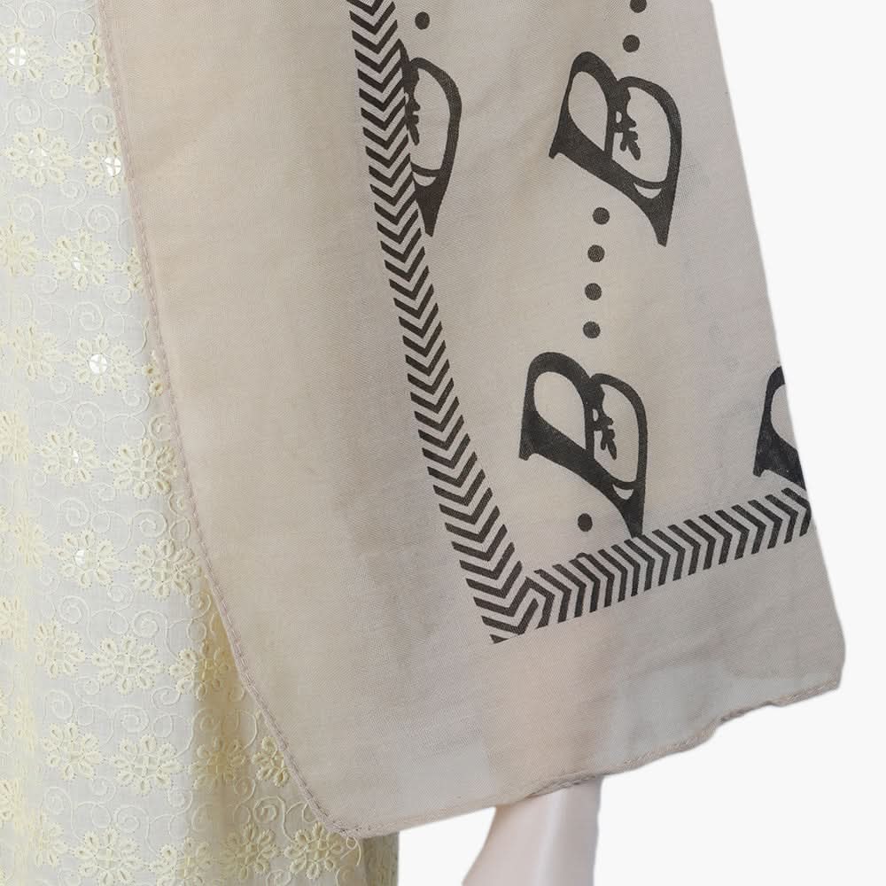 Women's Scarf - Beige, Women Shawls & Scarves, Chase Value, Chase Value