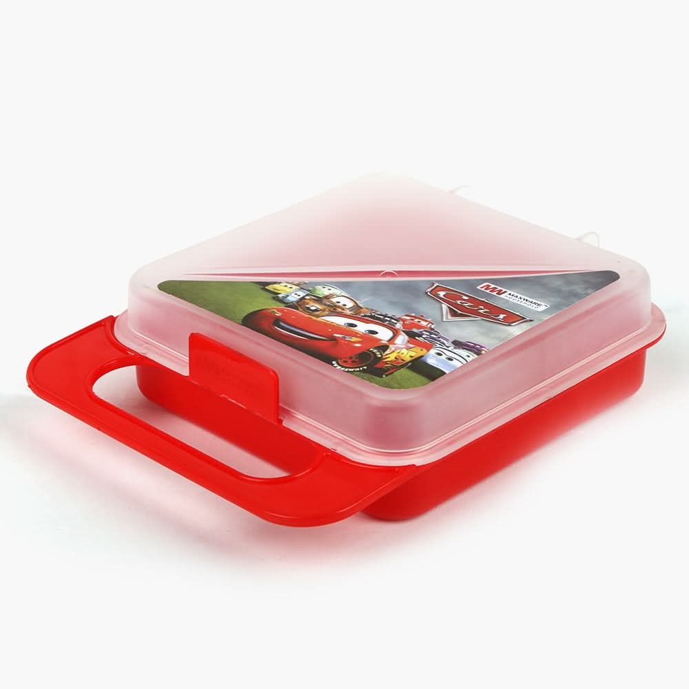 Sandwich Lunch Box - Red, Tiffin Boxes & Bottles, Chase Value, Chase Value