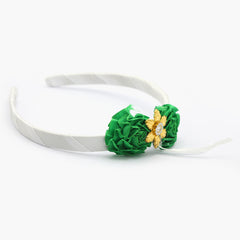 Girls Azadi Hair Band - White, Girls Hair Accessories, Chase Value, Chase Value