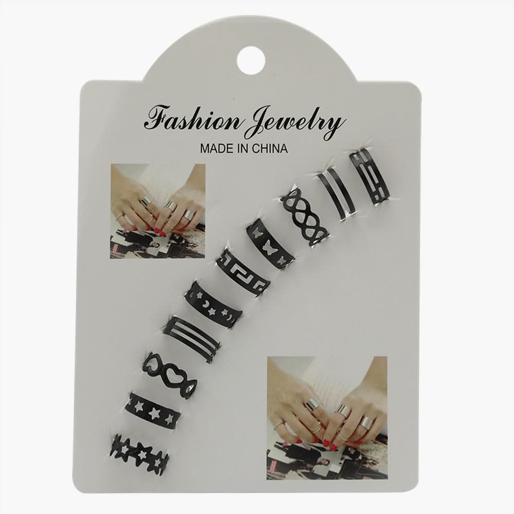 Women's Ring - Black, Women Finger Rings, Chase Value, Chase Value