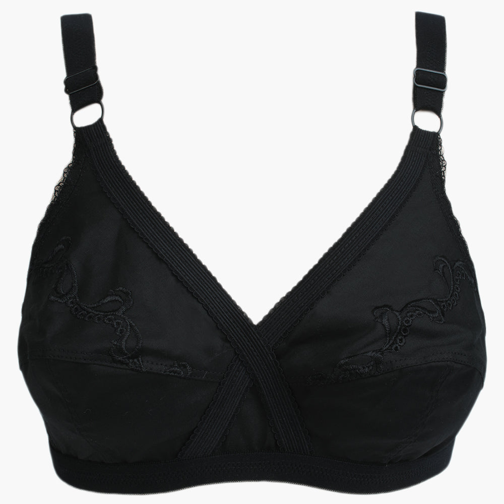 Eminent Women's Cross Over Bra - Black, Women Bras, Eminent, Chase Value