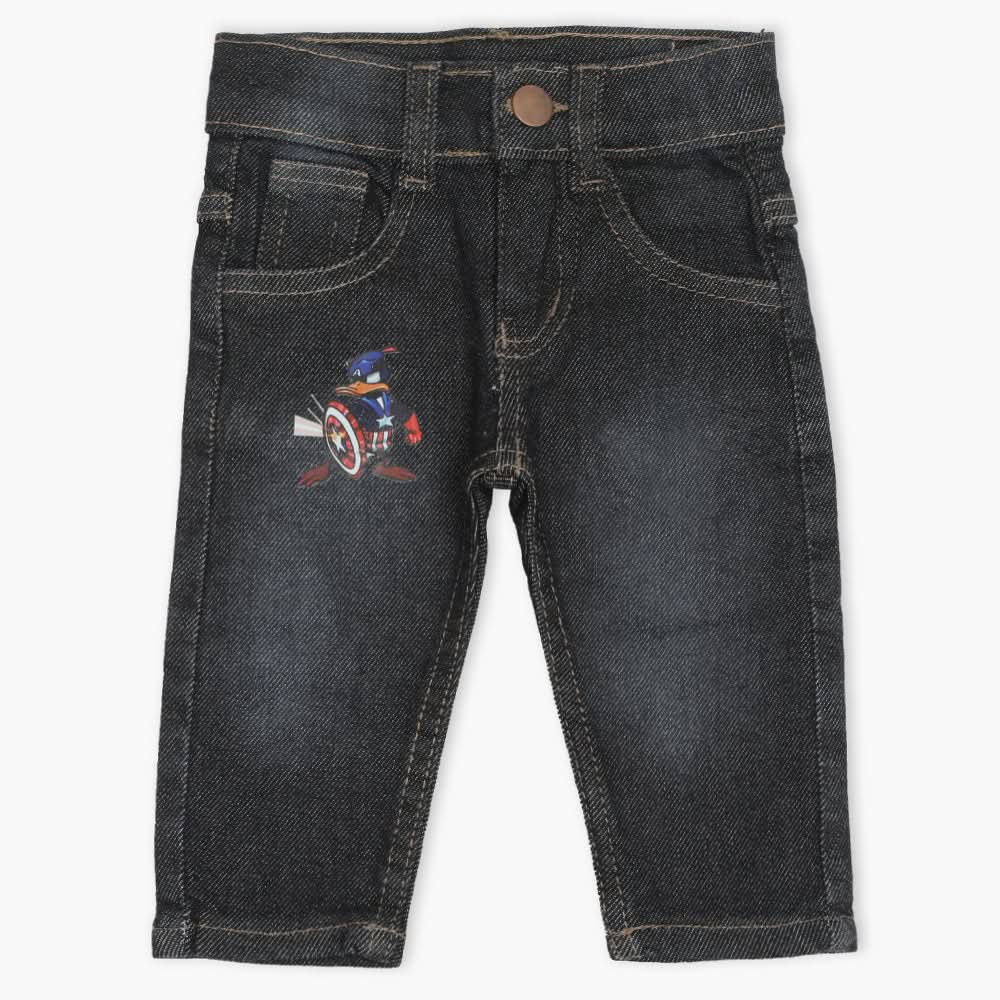 Newborn boys Denim Pant - Blue, Newborn Boys Shorts & Pants, Chase Value, Chase Value