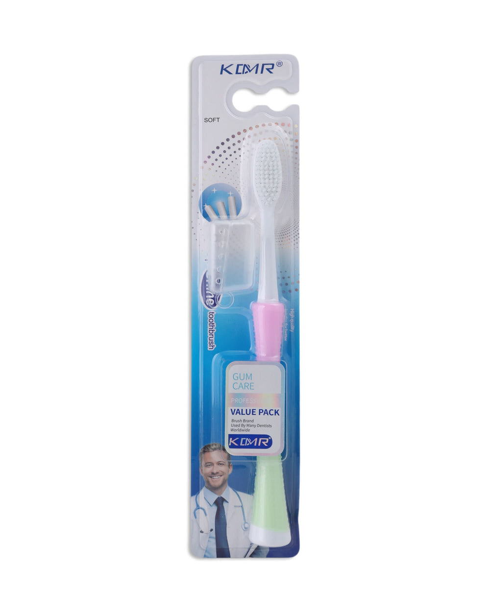Tooth Brush - Pink & Green, Oral Care, Chase Value, Chase Value