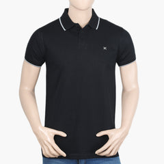 Eminent Men's Half Sleeves Polo T-Shirt - Black, Men's T-Shirts & Polos, Eminent, Chase Value