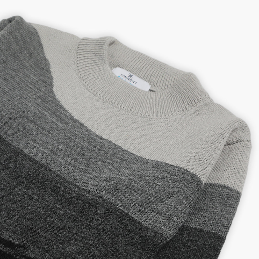 Eminent Boys Crew Neck Sweater - Charcoal, Boys Sweaters, Eminent, Chase Value