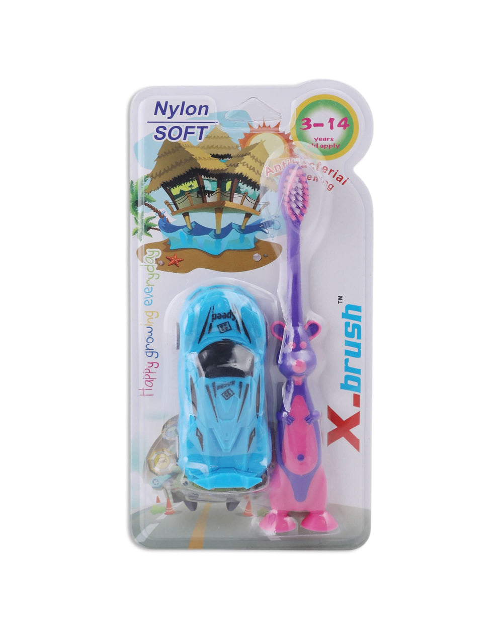 Tooth Brush - Blue & Pink, Oral Care, Chase Value, Chase Value