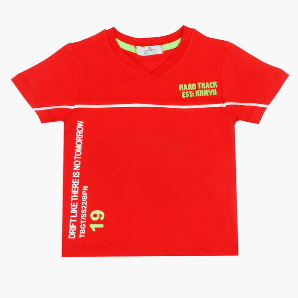 Eminent Boys T-Shirt - Red, Boys T-Shirts, Eminent, Chase Value