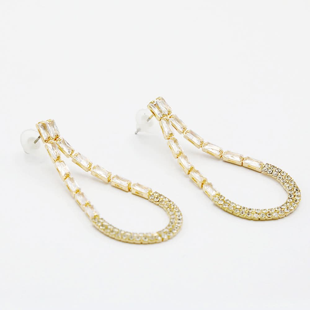 Women's Ear Hoops - Golden, Women Earrings & Tops, Chase Value, Chase Value