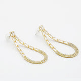 Women's Ear Hoops - Golden, Women Earrings & Tops, Chase Value, Chase Value