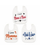 Valuables Newborn Baby Bibs - Large