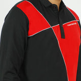 Men's Full Sleeves Polo T-Shirt - Black, Men's T-Shirts & Polos, Chase Value, Chase Value