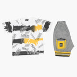 Boys Half Sleeves Suit - Musturd, Boys Sets & Suits, Chase Value, Chase Value