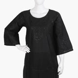Women's Embroidered 2Pcs Suit - Black, Women Shalwar Suits, Chase Value, Chase Value