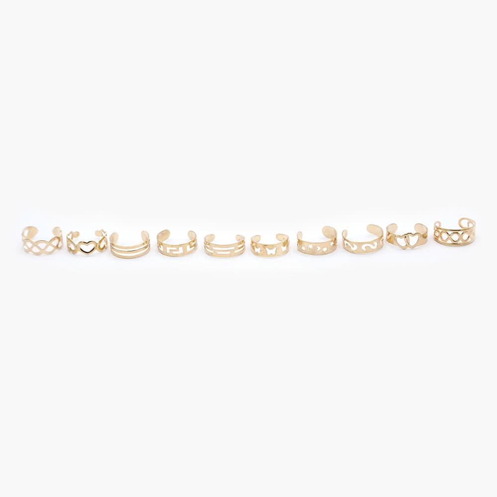 Women's Ring - Golden, Women Finger Rings, Chase Value, Chase Value