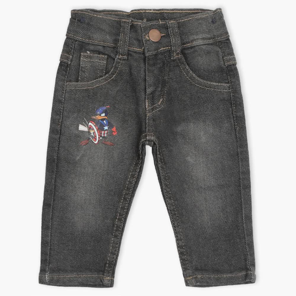 Newborn boys Denim Pant - Grey, Newborn Boys Shorts & Pants, Chase Value, Chase Value