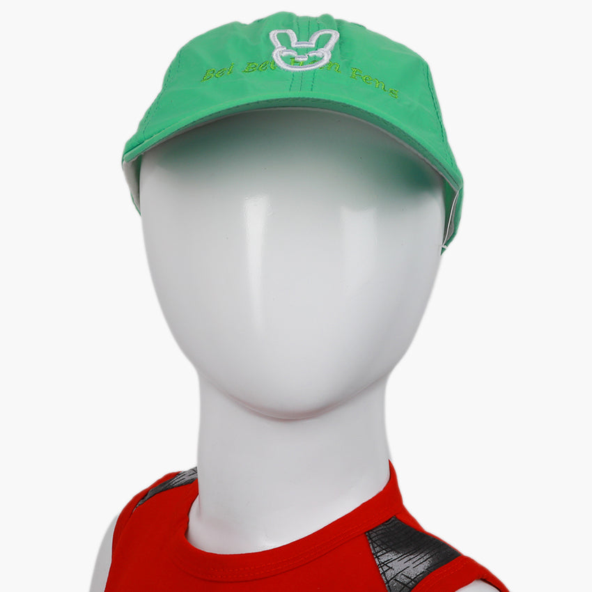 Boys P-Cap - Green, Boys Caps & Hats, Chase Value, Chase Value