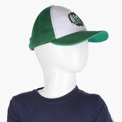 Kids Azadi P-Cap - Green, Boys Caps & Hats, Chase Value, Chase Value