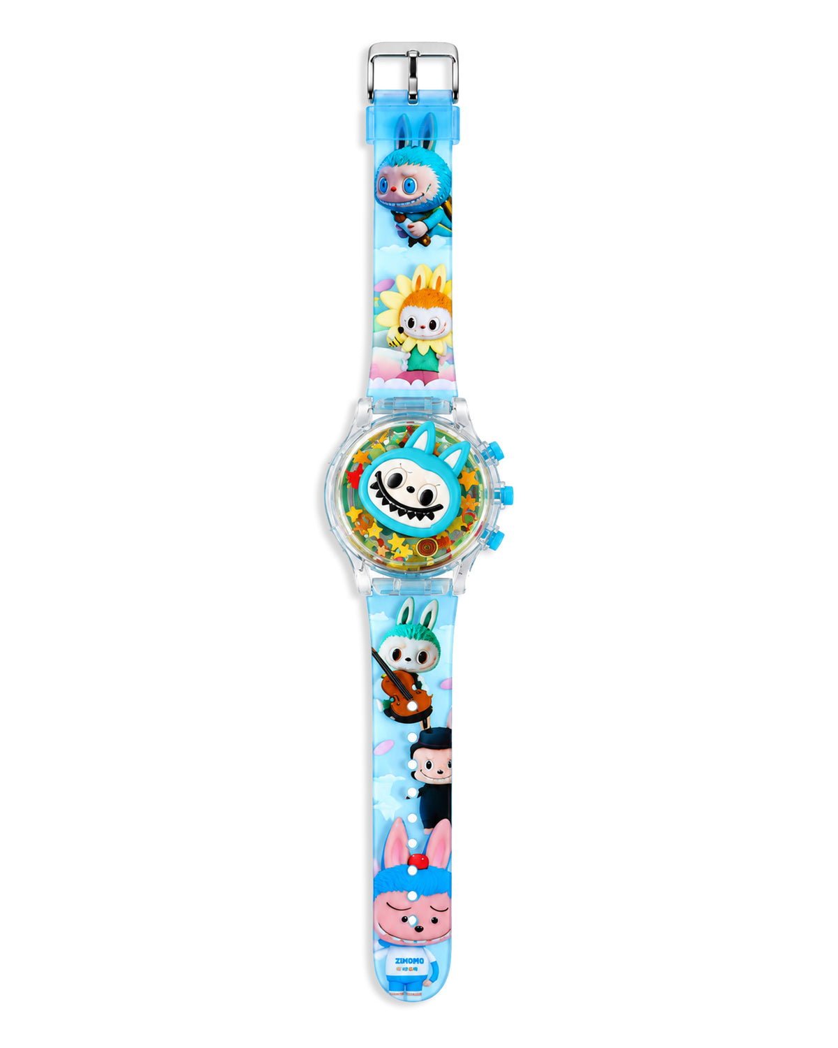 Kids Digital Spinner Watch with Light & Music